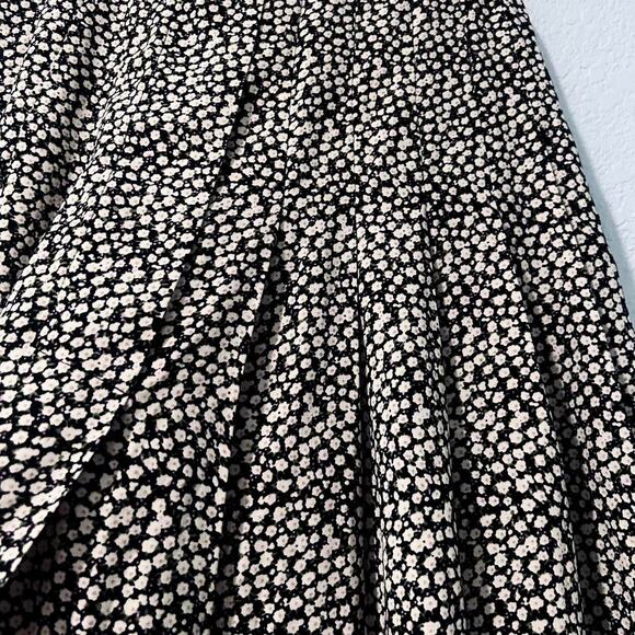 Black and white midi skirt - Picture 4 of 7